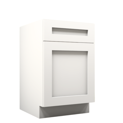 Cosmos White Base Single Cabinet