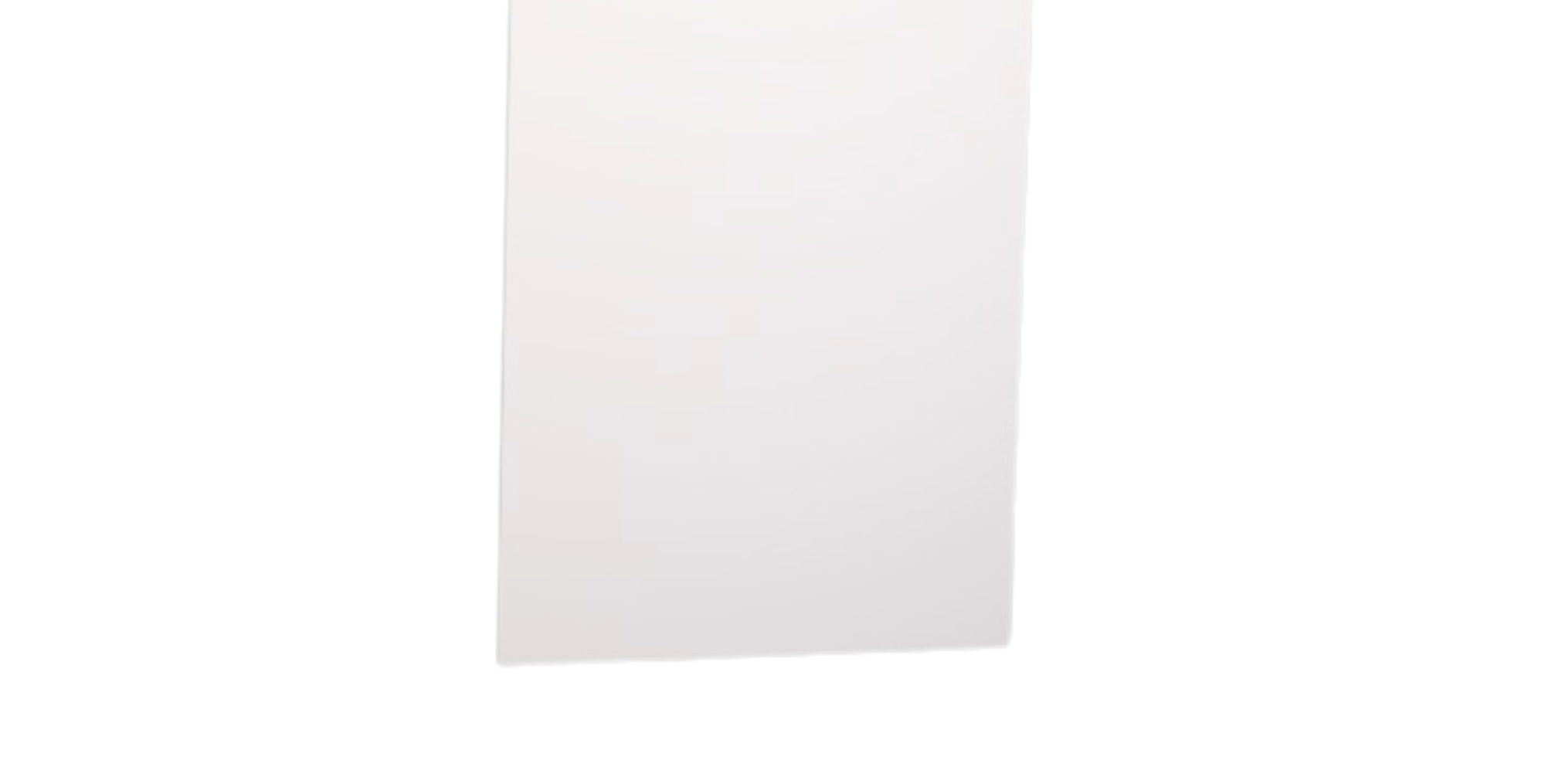 White Base End Panel (D.W)