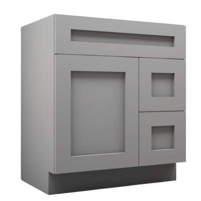 Lavender Vanity Sink Drawer Base (Combo)