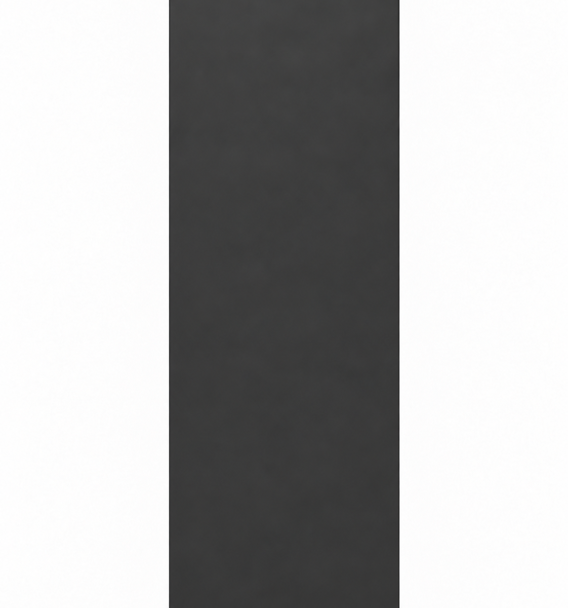 Dark Gray Matte Refrigerator End Panel 3/4″