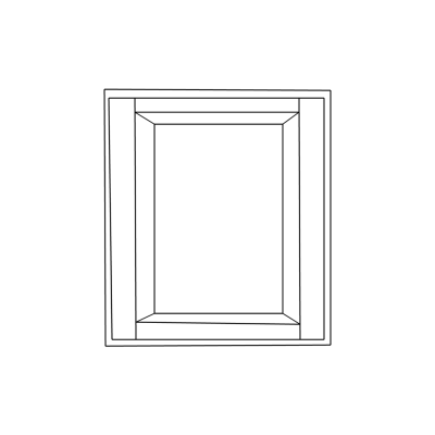 Lavender Vanity Decorative End Panel