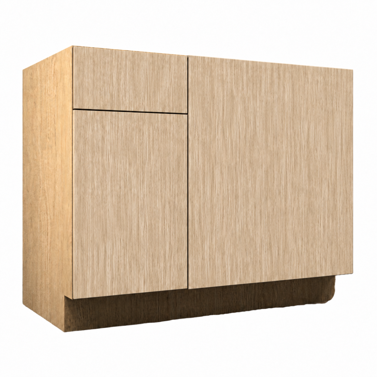 Natural Wood Texture Base Blind Corner Cabinet