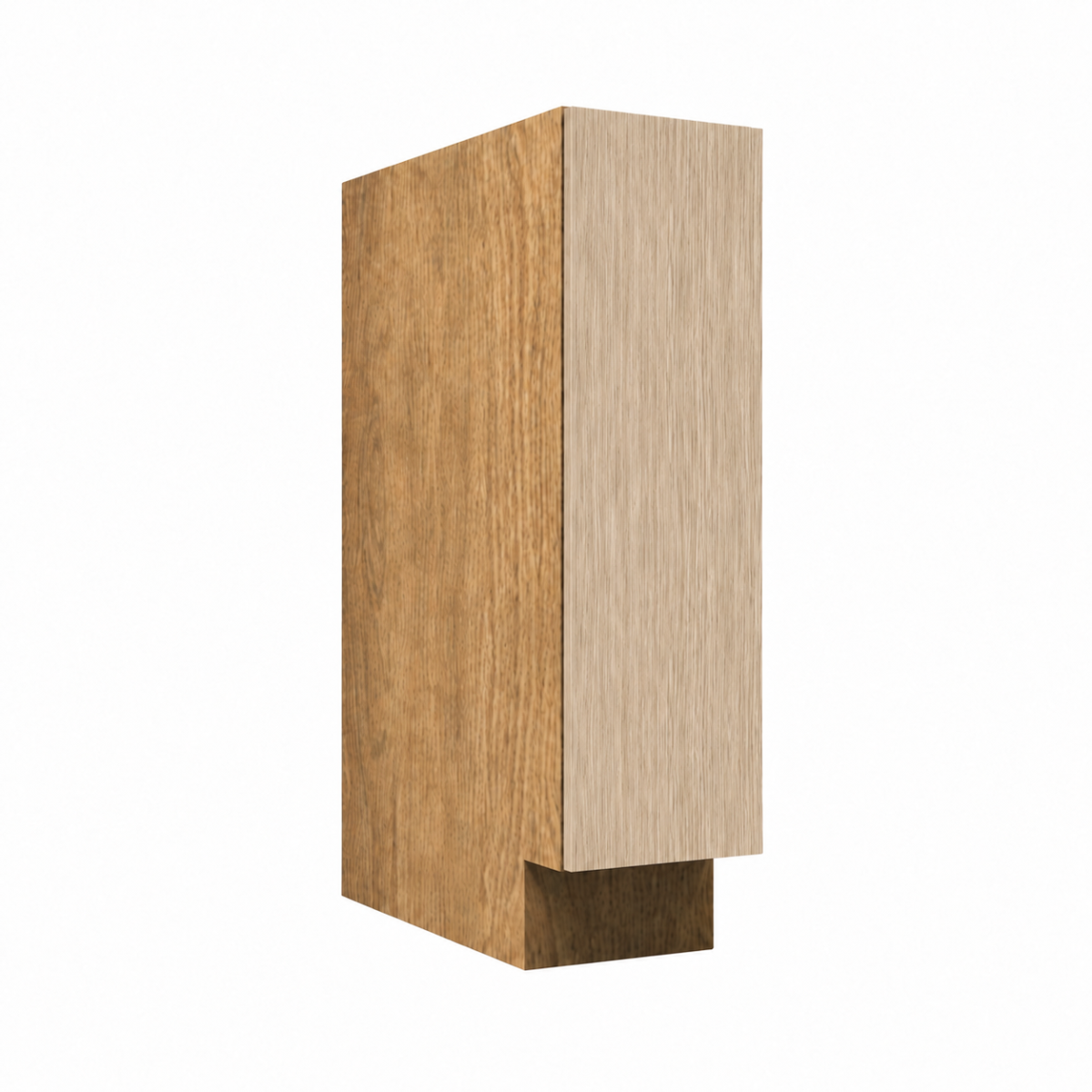 Natural Wood Texture Base Cabinet 6" FHD