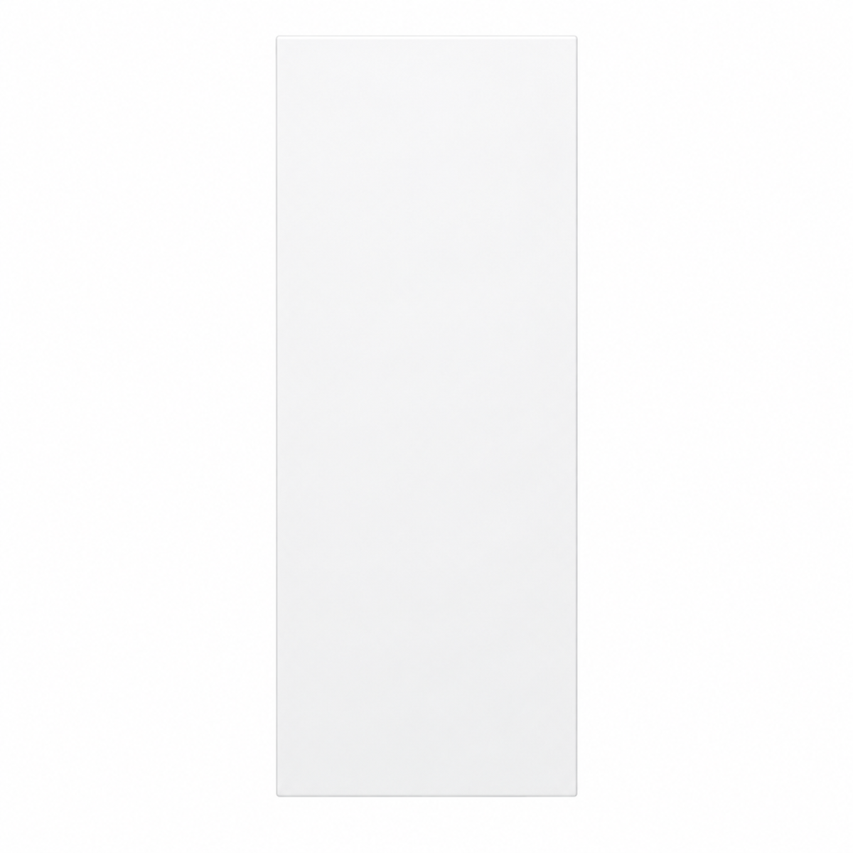 White Matte Refrigerator End Panel 3/4″