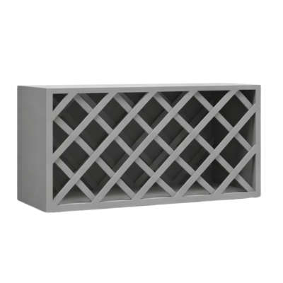 Lavender Wine Rack Cabinet 12″