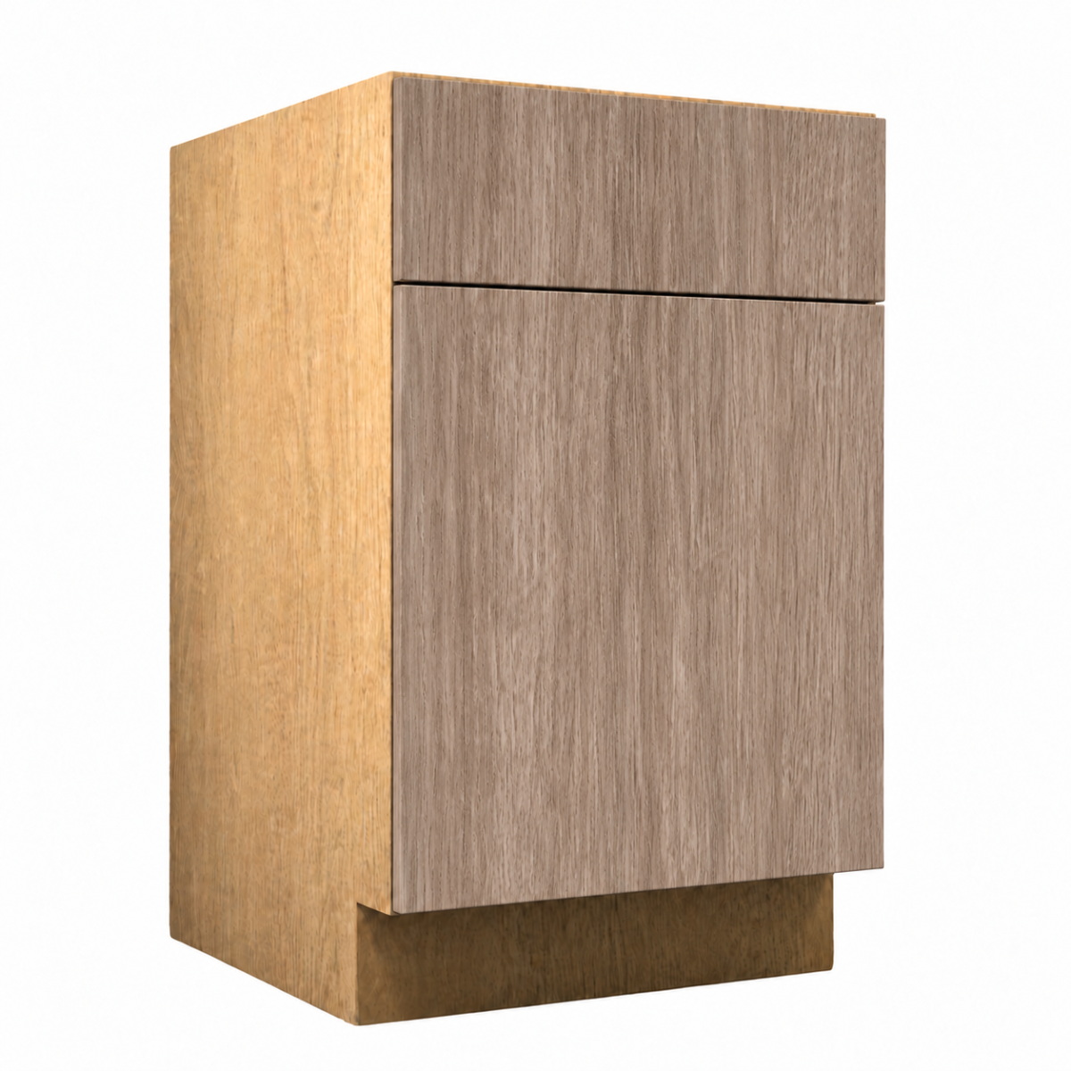 Warm Wood Texture Base Single Door Cabinet