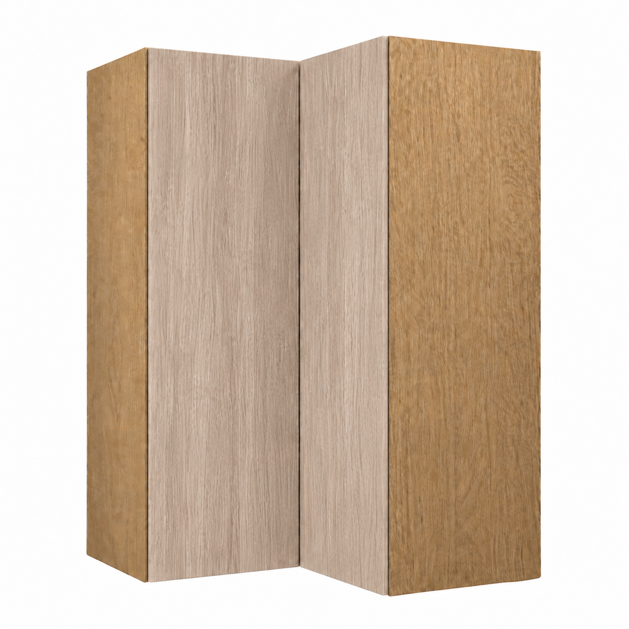 Warm Wood Texture Wall Easy Reach Cabinet 36"