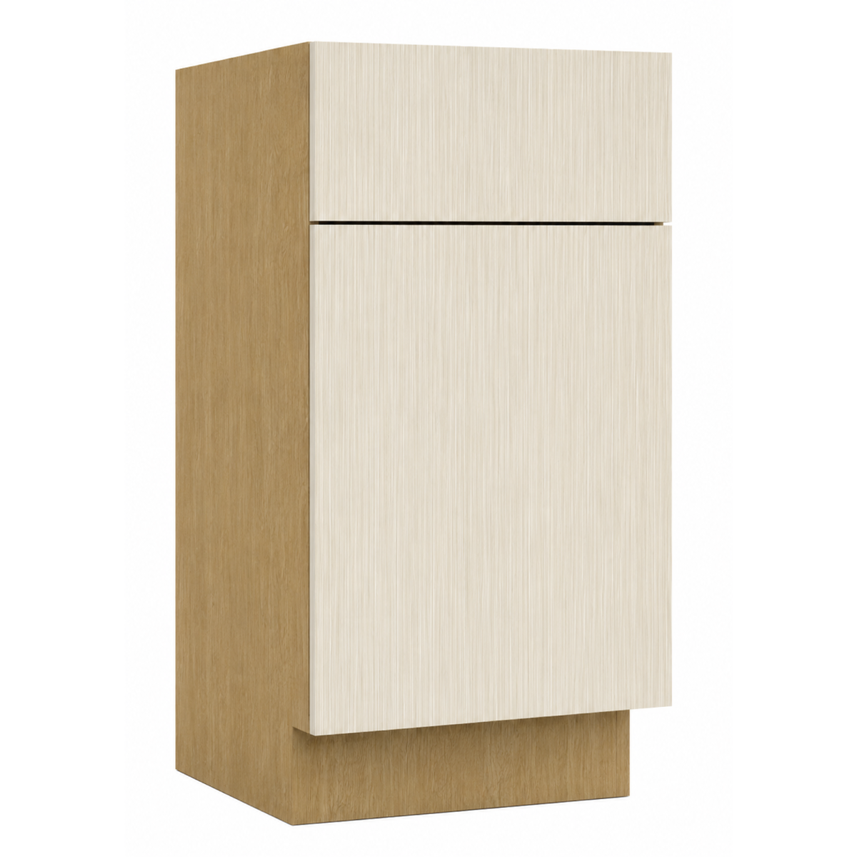 Light Wood Texture Base Single Door Cabinet