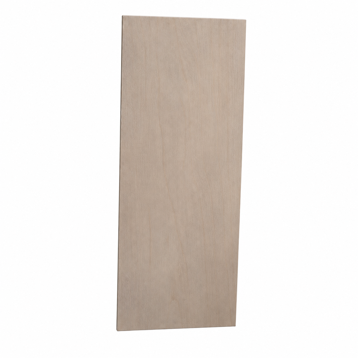Light Brown Stain Refrigerator End Panel 36" x 96" x 3/4"