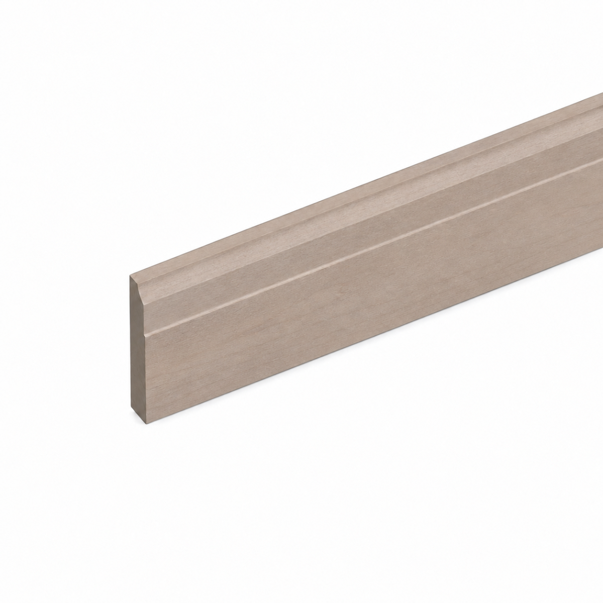 Light Brown Stain Base Molding 96"