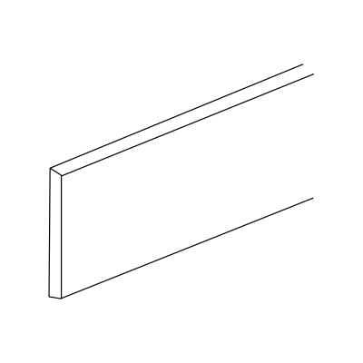 Light Brown Stain Toe Kick