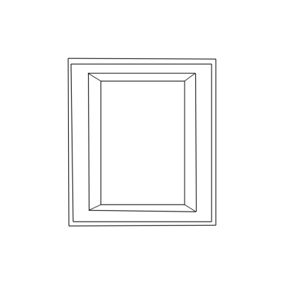 Dahlia Base Decorative End Panel