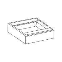 Dahlia Vanity Knee Drawer 30"