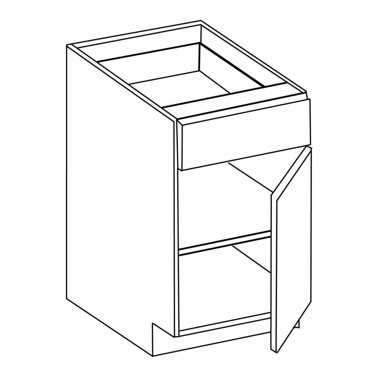 Dahlia Miniature Display Cabinet