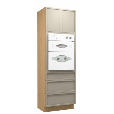 Dahlia Pantry Double Oven Cabinet 30"