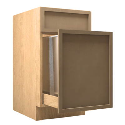 Magnolia Base Waste Pullout Cabinet 18"