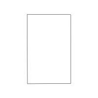 Warm Off-White Refrigerator End Panel 26" x 96" x 3/4"