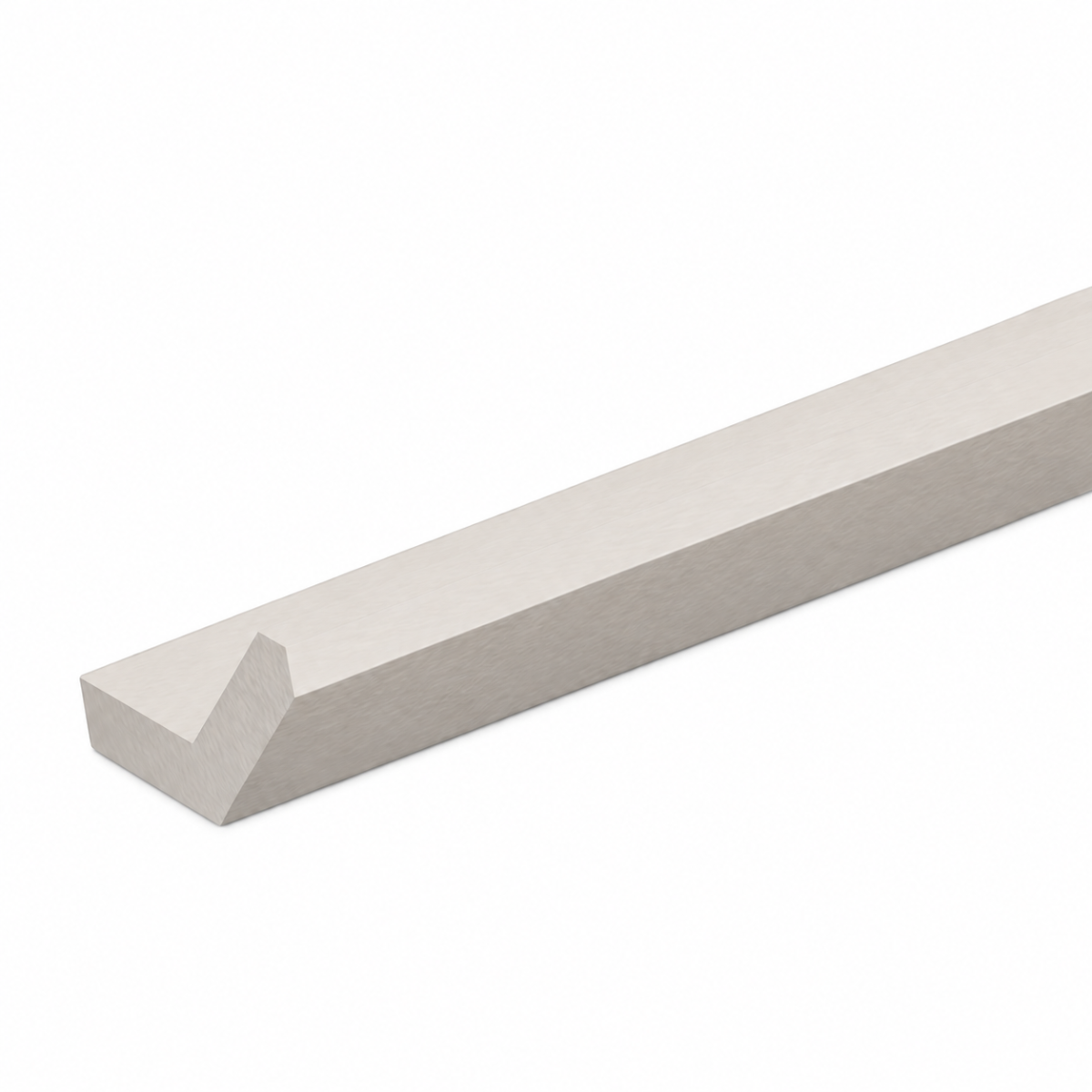 Warm Off-White Angle Crown Molding