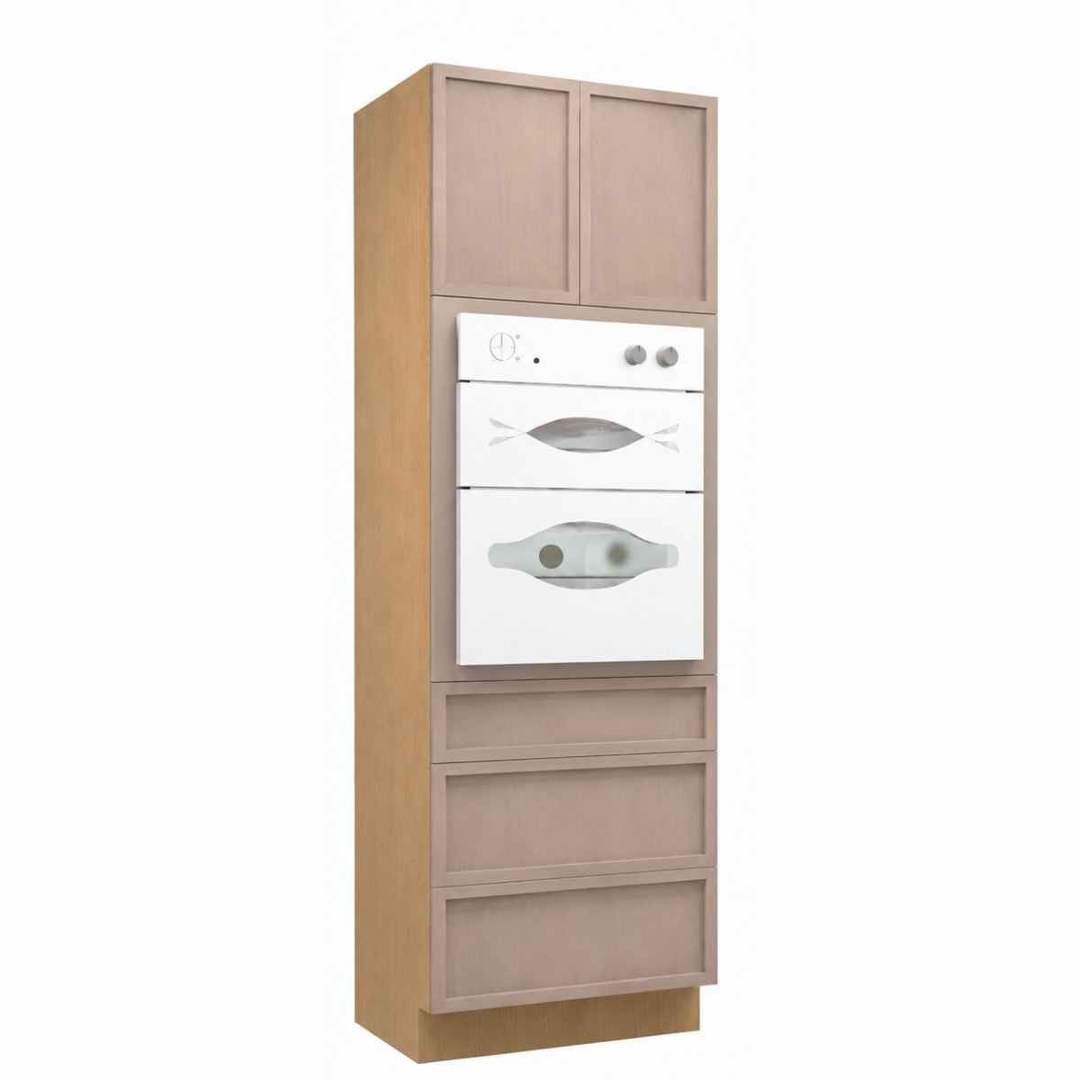 Magnolia Pantry Double Oven Cabinet 30"